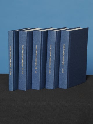 Item #139 SOUTH CAROLINA GENEALOGIES, Vols. I-V; Family History Articles Reprinted from the South...