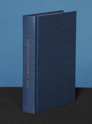 SOUTH CAROLINA GENEALOGIES, Vol. II, (Colleton-Izard); Family History Articles Reprinted from the South Carolina Historical (and Genealogical) Magazine