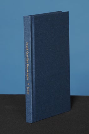SOUTH CAROLINA GENEALOGIES, Vol. V; Consolidated Index