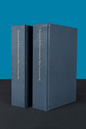 Item #187 CYCLOPEDIA OF EMINENT AND REPRESENTATIVE MEN OF THE CAROLINAS OF THE NINETEENTH...