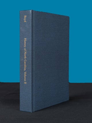 HISTORY OF NORTH CAROLINA. The Federal Period, 1783-1860. Volume II; See also. Connor, Robert Digges Wimberly, The Colonial and Revolutionary Periods, 1584-1783, Volume I and Hamilton, J.G. de Roulac, North Carolna Since 1860, Volume III