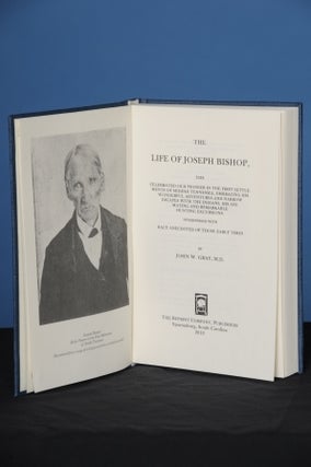 Item #44 THE LIFE OF JOSEPH BISHOP, the Celebrated Old Pioneer in the First Settlements of Middle...